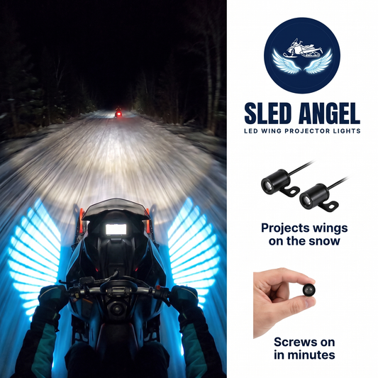 Sled Angel™ LED Wing Projector Lights